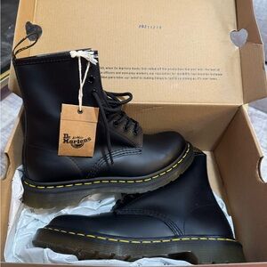 Dr. Martens Black Leather Boots